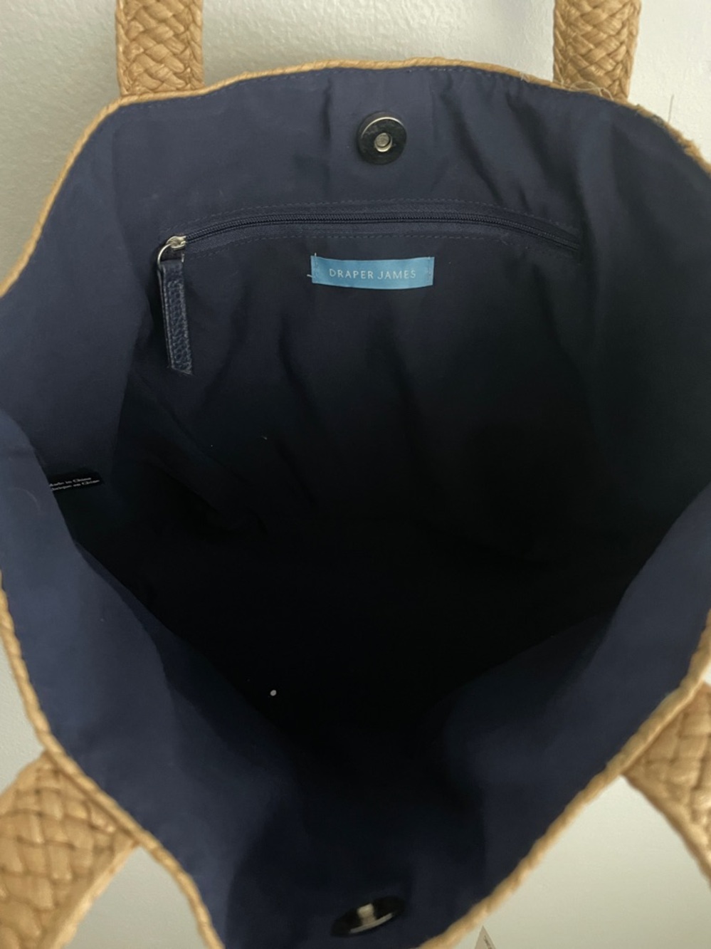 Draper James Everyday Straw Tote Bag - Picture 8 of 8
